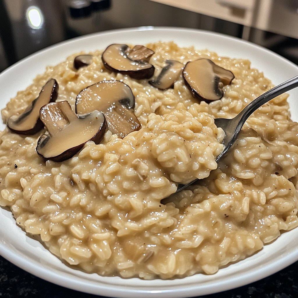 Risotto mit Champignons