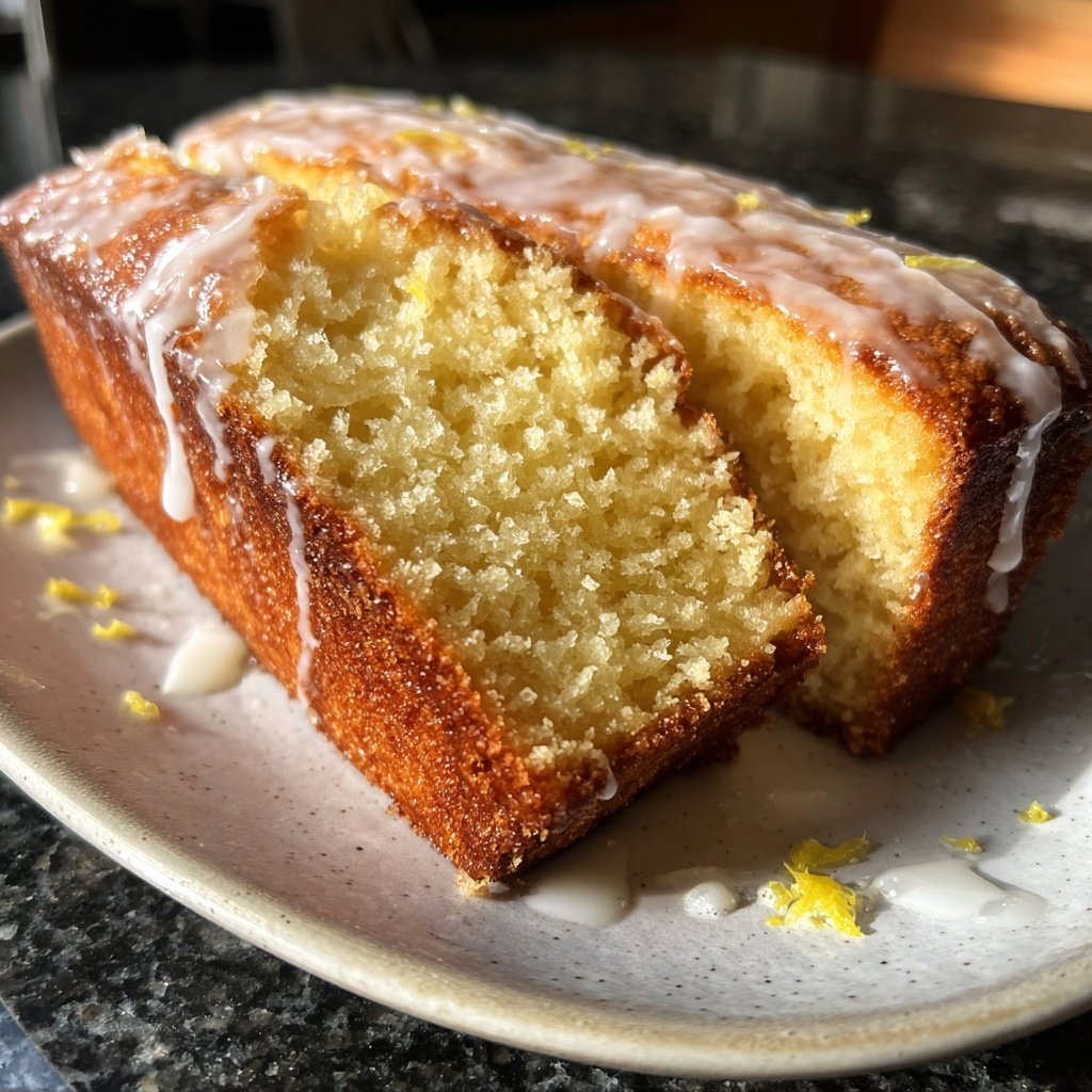 Zitronenkuchen mediterran