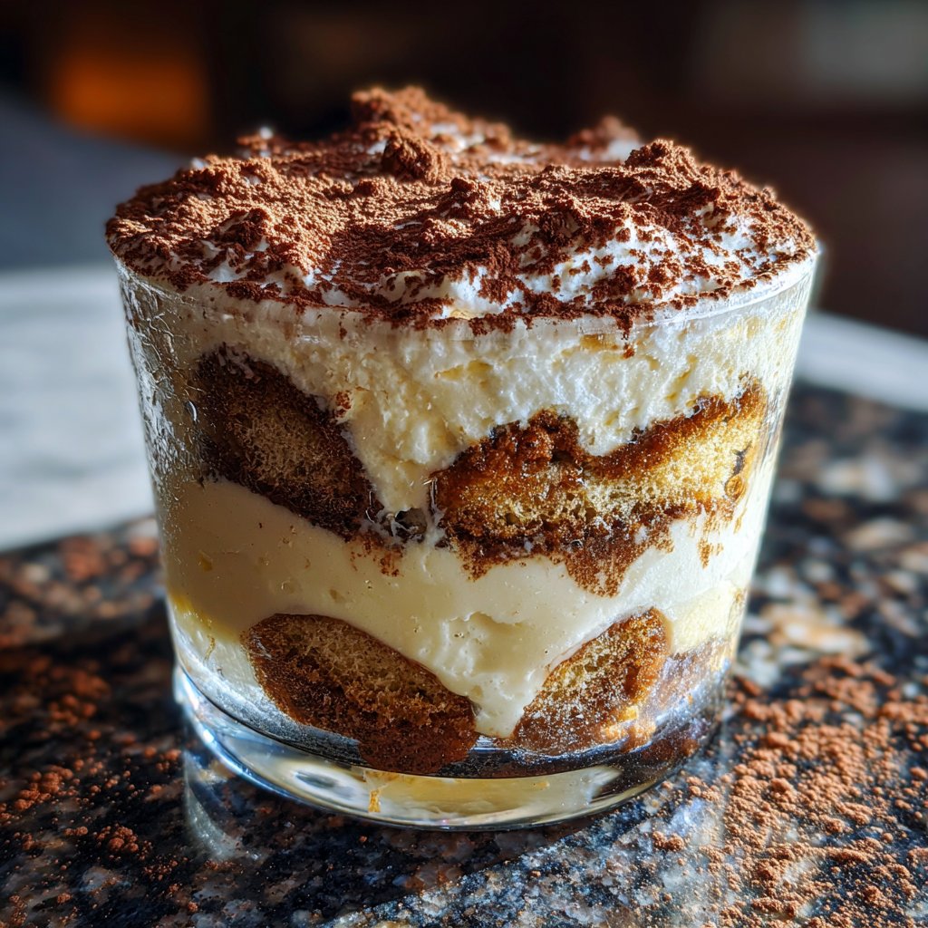 Tiramisu im Glas