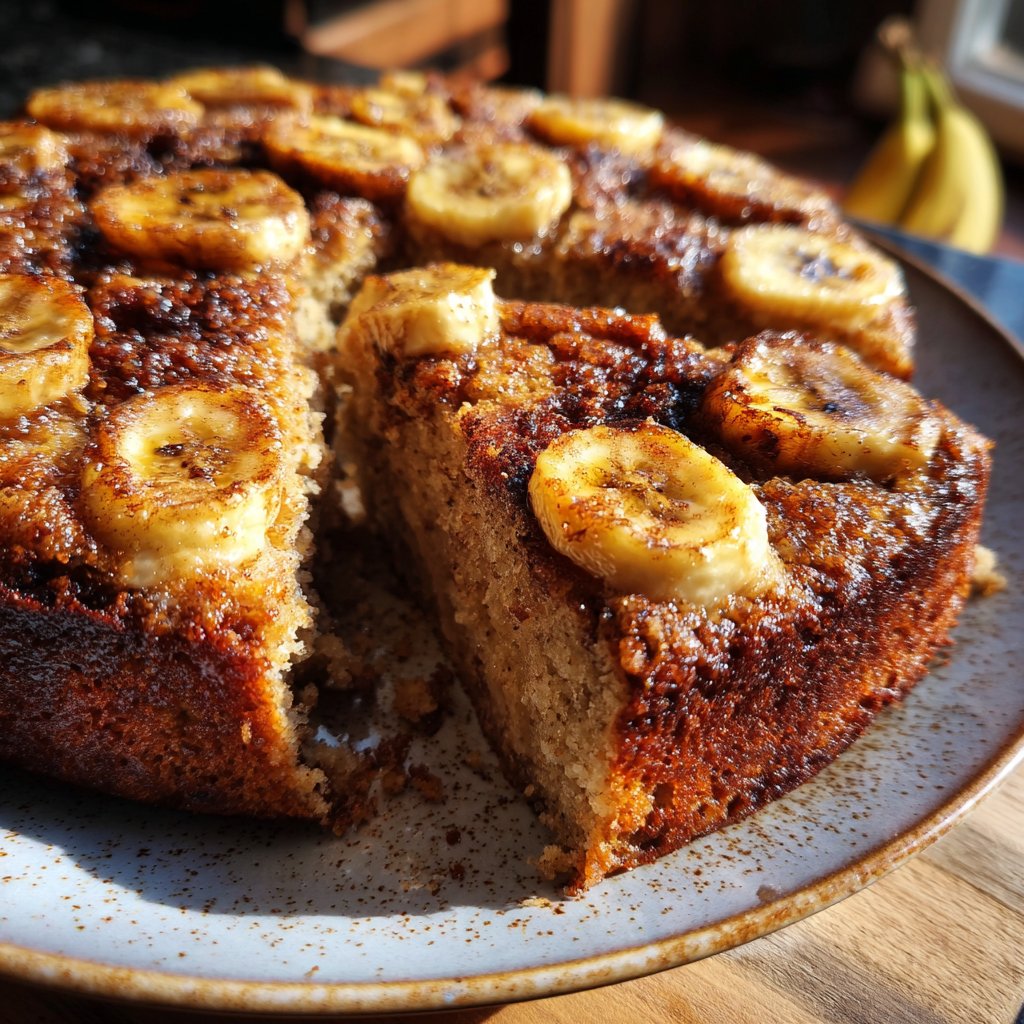 Bananenkuchen als gesunder Snack
