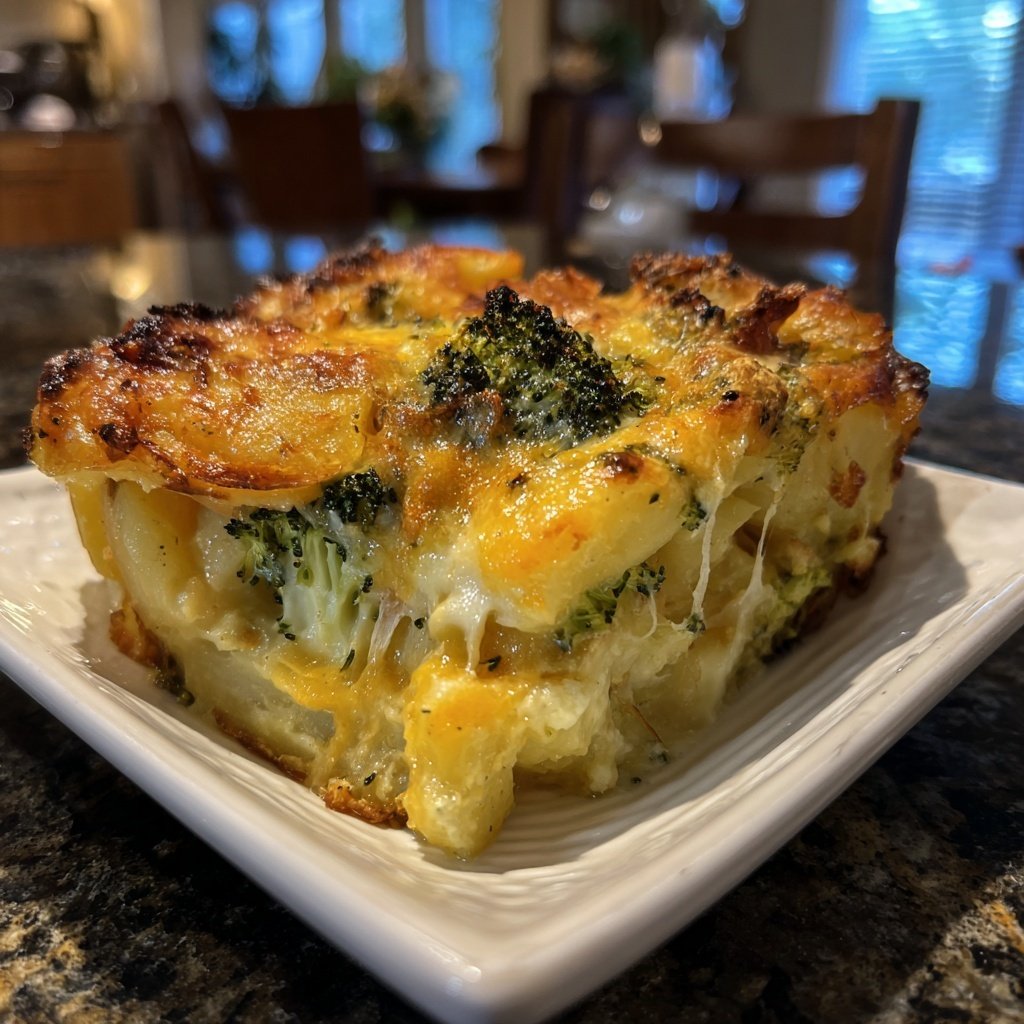 Kartoffel-Brokkoli-Auflauf