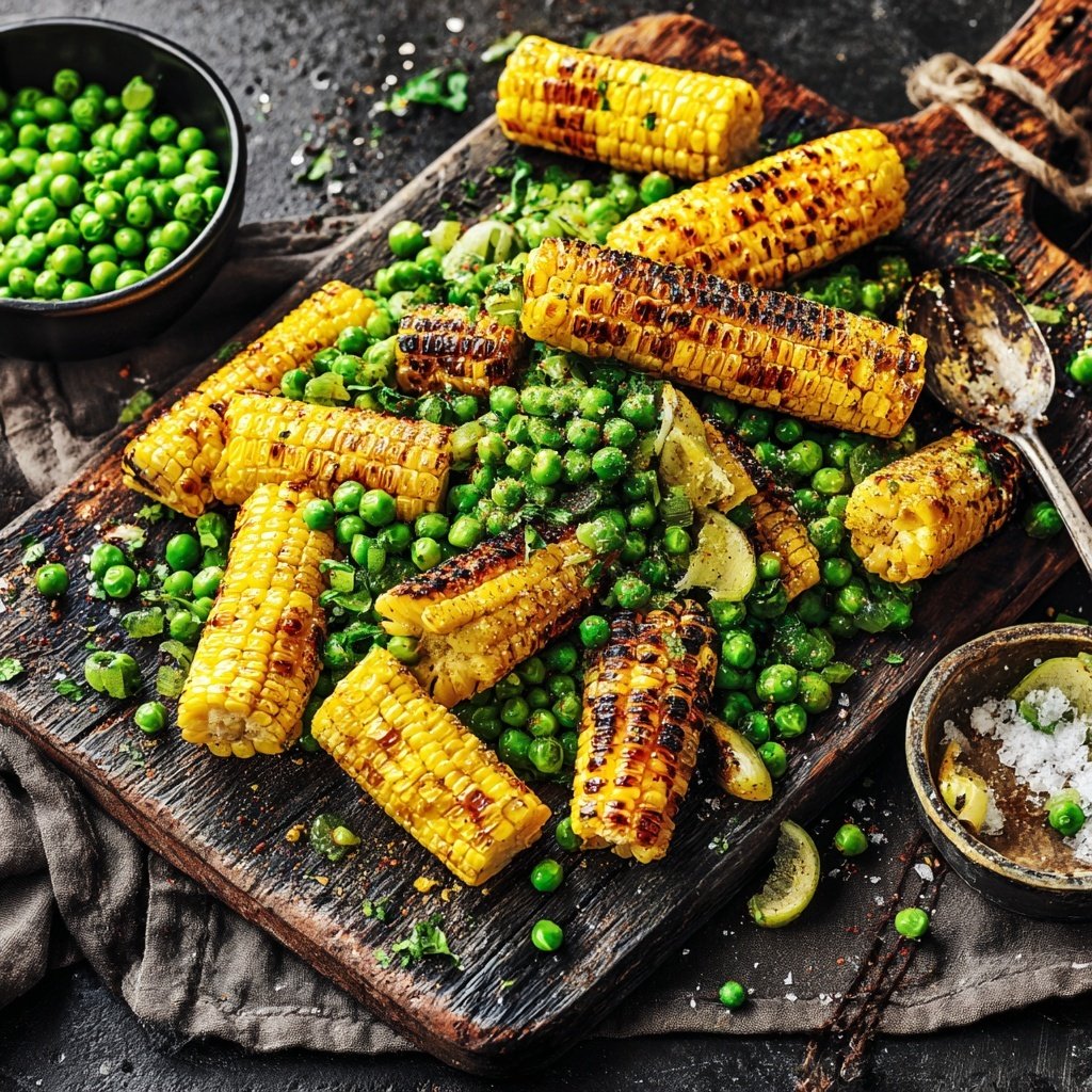 Grill Beilagen Mit Erbsen