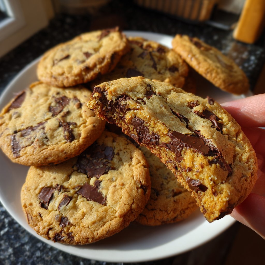 Cookies mit Zartbitterschokolade