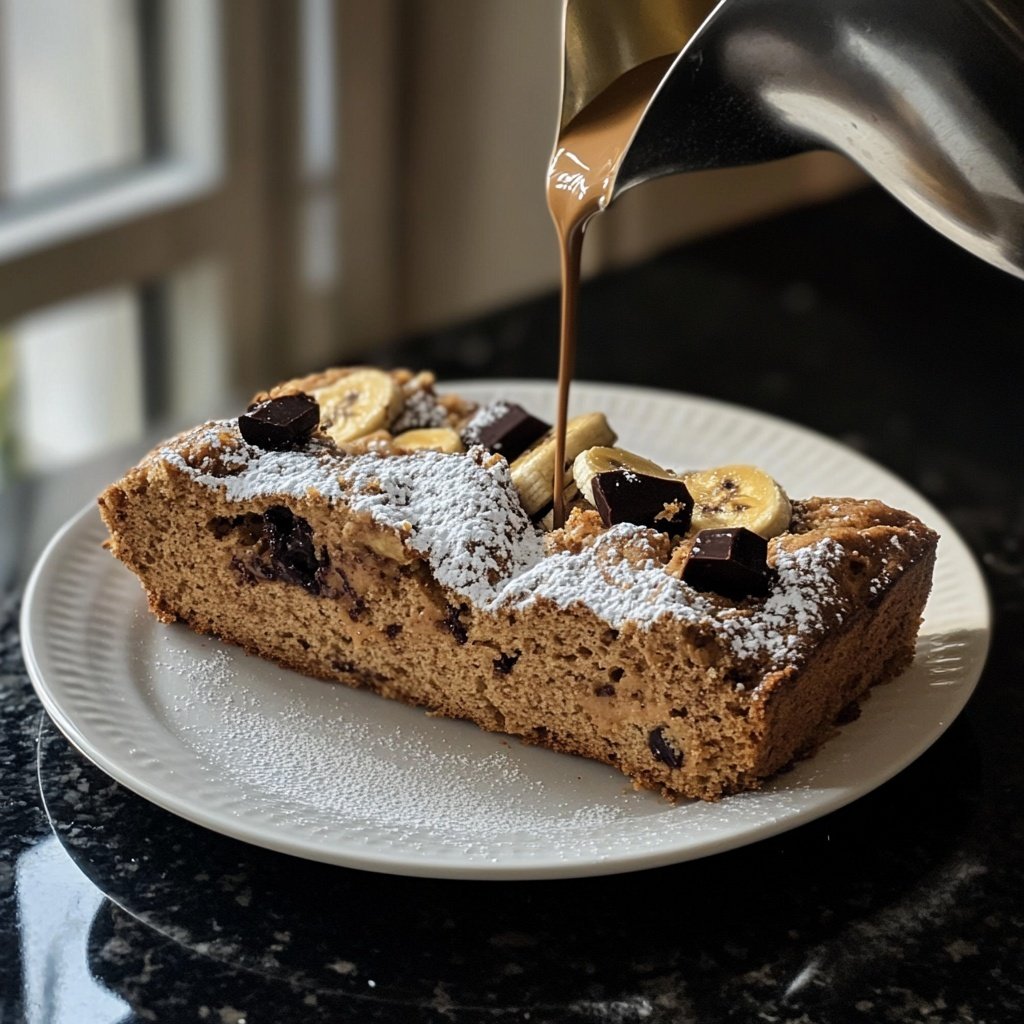Bananenbrot mit Espresso