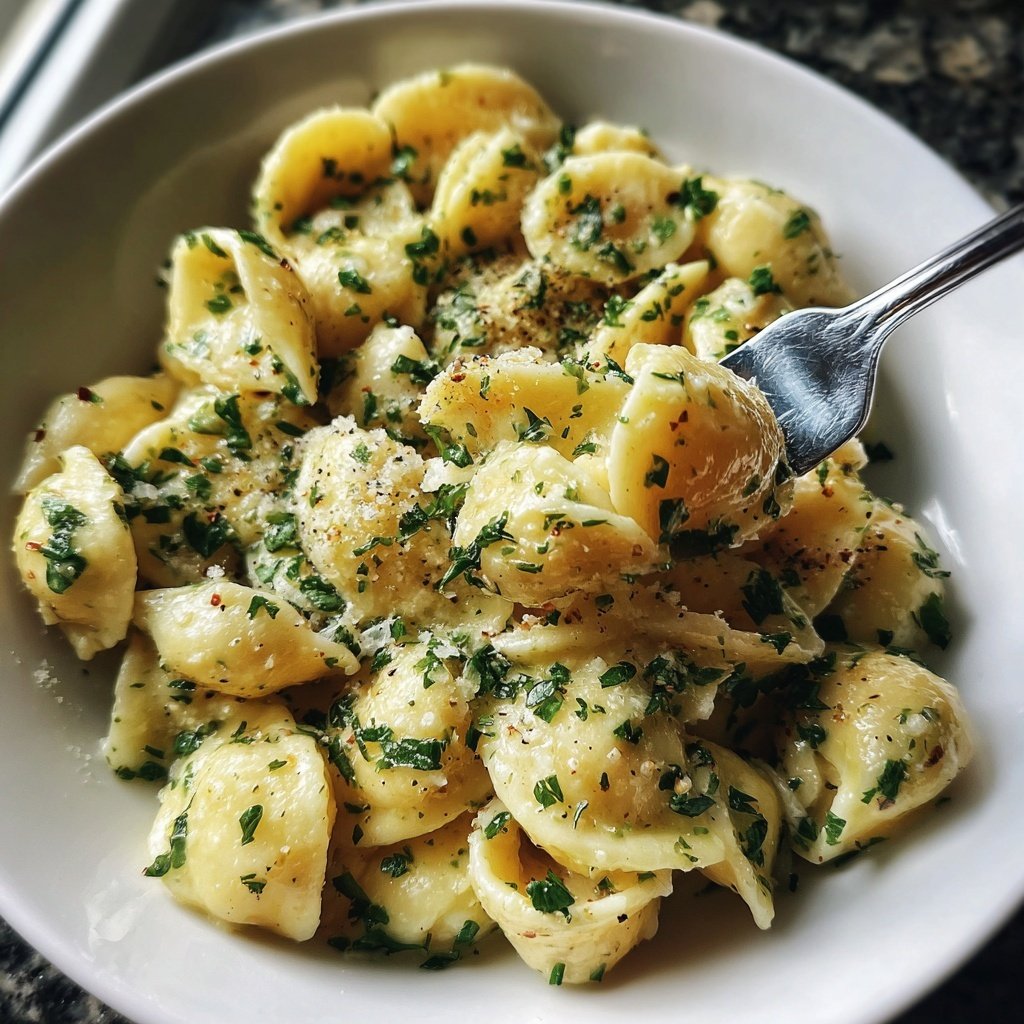 Schnell & Einfach 15-Minuten Knoblauchpasta