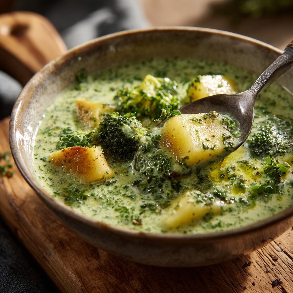 Brokkoli Suppe Mit Kartoffeln