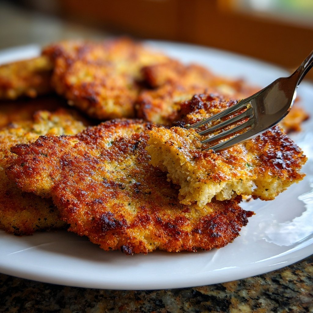 Blumenkohl Schnitzel Knusprig