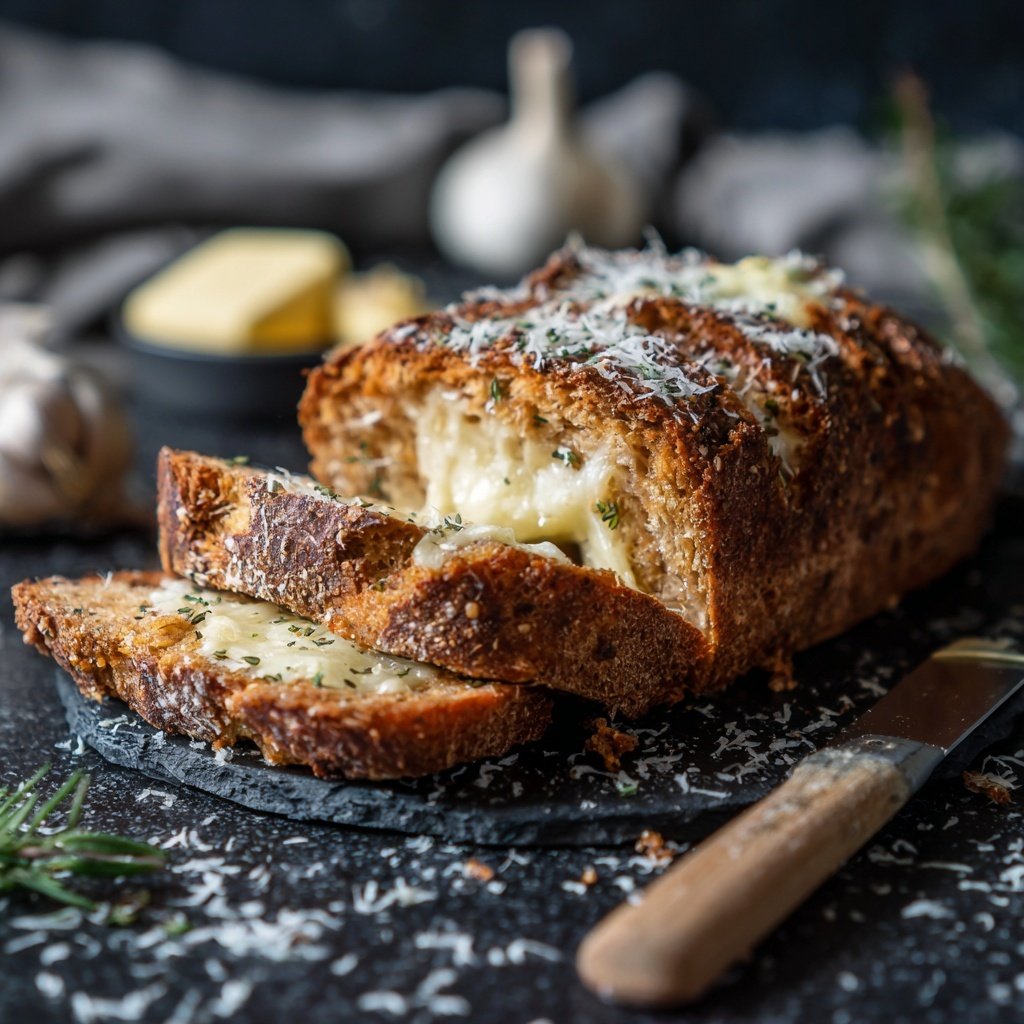 Zupfbrot Mit Knoblauch Und Mozzarella