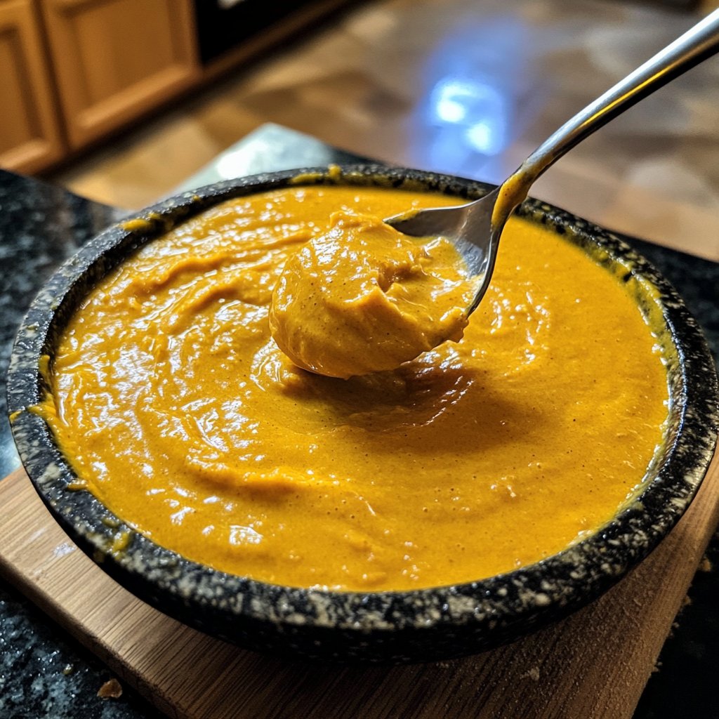 Kürbissuppe mit Ingwer