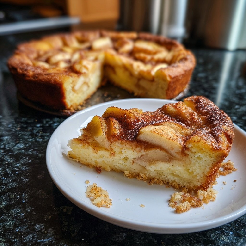 Pfannkuchen mit Apfel-Zimt-Topping